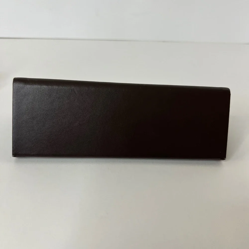 Mark & James Madgley Mishka Brown Eye Glass Case Magnetic Close‎
